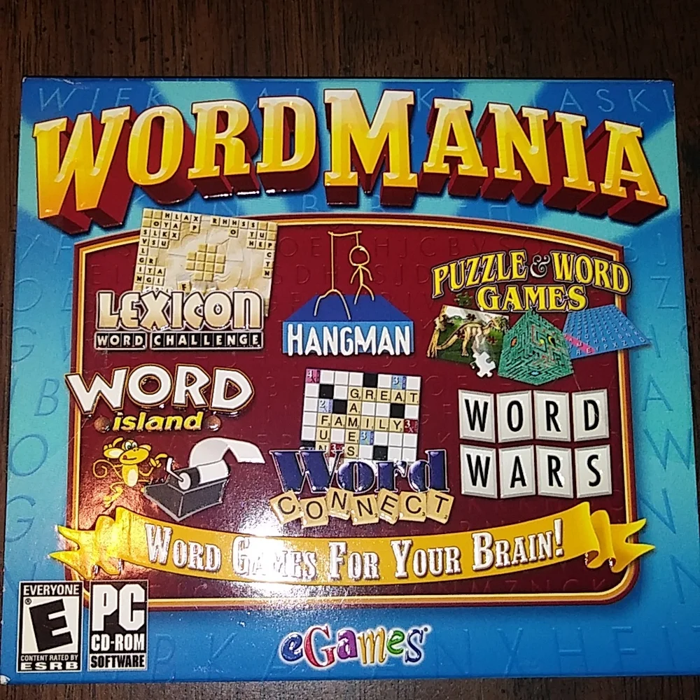 Word Mania PC game collection